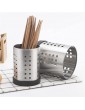 TOMYEUS cutlery holder 2-Size Stainless Steel Home Kitchen Chopsticks Storage Rack Multifunction Fork Spoon Cutlery Drain Holder Organizer Accessories Utensil Organizer Size : Small - B0B2JLSHM1N