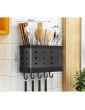 TOMYEUS cutlery holder Kitchen spoon storage box rack cutlery storage box cutlery drain chopstick cage with drain tray Utensil Organizer Color : B Size : C - B0B2JMDK1QT