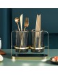 TOMYEUS cutlery holder Light Luxury Kitchen Tableware Cutlery Dtorage Rack European Restaurant Household Chopstick Holder Drain Chopstick Holder Utensil Organizer Color : A - B0B2NHGNXTC