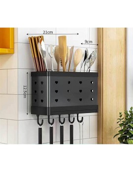 YIFEI2013-SHOP Utensil Holder Kitchen spoon storage box rack cutlery storage box cutlery drain chopstick cage with drain tray Cutlery Drainer Color : A Size : C - B09MRCJ9TSF