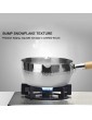 Cdycam Milk Pan 18cm Yukihira Stainless Steel Saucepan Multifunctional Sauce Pot with Wooden Handle 18cm Stainless Steel - B09DS9PL9WV