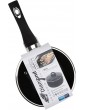 Diamond 20CM Non Stick Sauce pan with Glass lid Aluminium Multicolour - B00537P6MMW