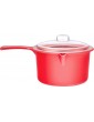 Easycook Microwave Saucepan with Lid 0.9lt RED - B00ANOXX9IH