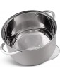 Edenberg Eb-4000 12-piece saucepan set made of chrome nickel stainless steel INOX18 10. Ideal for gas electric halogen ceramic and induction cookers. - B089T623DWH
