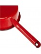 IBILI Saucepan Promo 12 cm of Enamelled Steel in red White 12 x 12 x 12 cm - B00O7323M4L