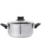 IKEA,ANNONS Pot with Lid Glass Stainless Steel Size 2.8 l. - B00XJOSIP8W