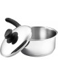 Stainless steel collection SS2018 Stainless Steel Sauce Pan 18 cm Multi-Colour - B00537P85MD