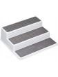 Copco Basics 3-Tier Non-Slip Kitchen Cupboard Shelf Organiser 26 x 23 x 8.5 cm 10" x 9" x 3.5" - B07DR34Q8CX