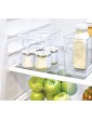 iDesign 71530EU Cabinet Kitchen Binz Kitchen Storage Container Small Plastic Storage Boxes for the Fridge Freezer or Pantry Clear - B007EEE5TCI