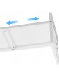 SANNO Expandable Shelf Cupboard Organizer Large Cabinet Shelf Stackable Counter Shelves Pantry Organization and Storage White 1pack - B09H5D17G5N
