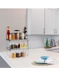 TJ.MOREE Stackable Kitchen Cabinet Shelf Organizer Expandable & Stackable Cupboard Storage Spice Rack Pantry Fridge Space Saver，Multifunctional Storage Racks for Kitchen,Bathroom - B08BZ8YBRXN