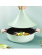 Aluminum Alloy Tagine Pot Household Stew Pot with Lid Claypot Rice Cooking Pot Easy to Clean - B09G1Z7YRYS