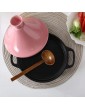 Natural Tagine Ceramic Pot for Cooking Tajine Cooking Pot for Cooking Stew Casserole Slow Cooker for Home Kitchen 21Cm 116 - B08TC5B9RGW