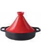 SBDLXY 21Cm Tagine Pot for Cooking Ceramic Tagine Pot Tajine Cooking Pot Ceramic Pots for Cooking Stew Casserole Slow Cooker for Home Kitchen,Red - B08P18G9GLG