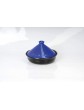 Tajine Oriental Tagine Moroccan Garden Pot Steamer Cooking Pot Ceramic Hob Colour Blue - B01N2JMO4SB