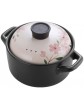 Casserole High Temperature Resistant Casserole,Stewed Pot,Large Stockpot with Dual Handles and Lid Size : 2.2L - B09FLR3ZQJE
