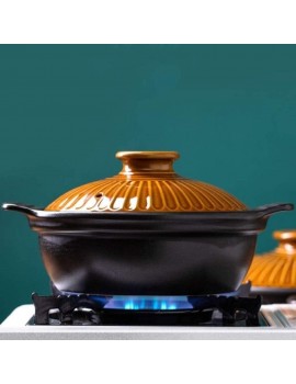 Ceramic Casserole Heat-Resistant Ceramic Stew Pot with Lid Stockpot Premium Household Cookware Size : 1.5L - B09FLPS1DVG