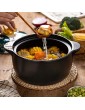 CHUANGRUN Pot Household Cute Soup Pot Universal Ceramic Pot for Gas Stove Large-capacity Party Cooker Food for 2-3 People - B094989QG6H