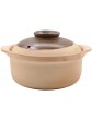 Durable Stockpot Ceramic Casserole Clay Pot Earthen Pot with Lid Round Heat Resistant Soup Pot Vintage Earthenware Pot Stovetop Ceramic Stew Pot 1L 1.8L 2.3L Soup Pot Size : 1L Size : 2.3L  2.3L - B09KYJ71X6C