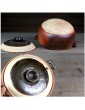 XuRX Kitchen Stoneware Casserole Dish with Lid Japanese Donabe Rice Cooker,Heat-Resistant Ceramic Casserole,Health Saucepan,Hot Pot,Earthenware Rice Pot,Slow Stew Pot,Stovetop Ceramic Cookware 2.5l - B09PDGCML3K