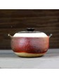 XuRX Kitchen Stoneware Casserole Dish with Lid Japanese Donabe Rice Cooker,Heat-Resistant Ceramic Casserole,Health Saucepan,Hot Pot,Earthenware Rice Pot,Slow Stew Pot,Stovetop Ceramic Cookware 2.5l - B09PDGCML3K